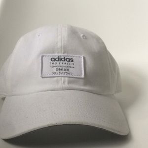 White Adidas Hat